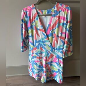 Mahi Gold Summer Romper Jumpsuit